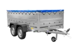 Remolque de jardín Unitrailer 264/2 Kipp – Peso bruto vehicular 750 kg