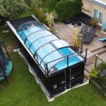 Piscina Contenedor 6,11 × 2,50 m con Techo Corredizo – Pack Premium (Lista para Usar)