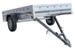 Remolque de un solo eje 264x150 UNITRAILER GARDEN 265 KIPP - Imagen 2