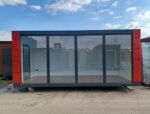 Módulo Oficina Prefabricada 3×6 con Muro Exhibidor - Imagen 2